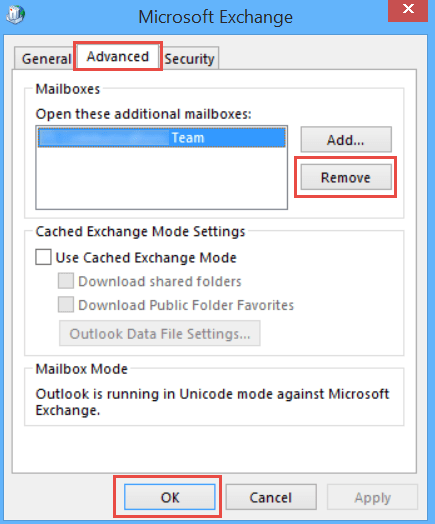 how to turn on cache mode in outlook 2016